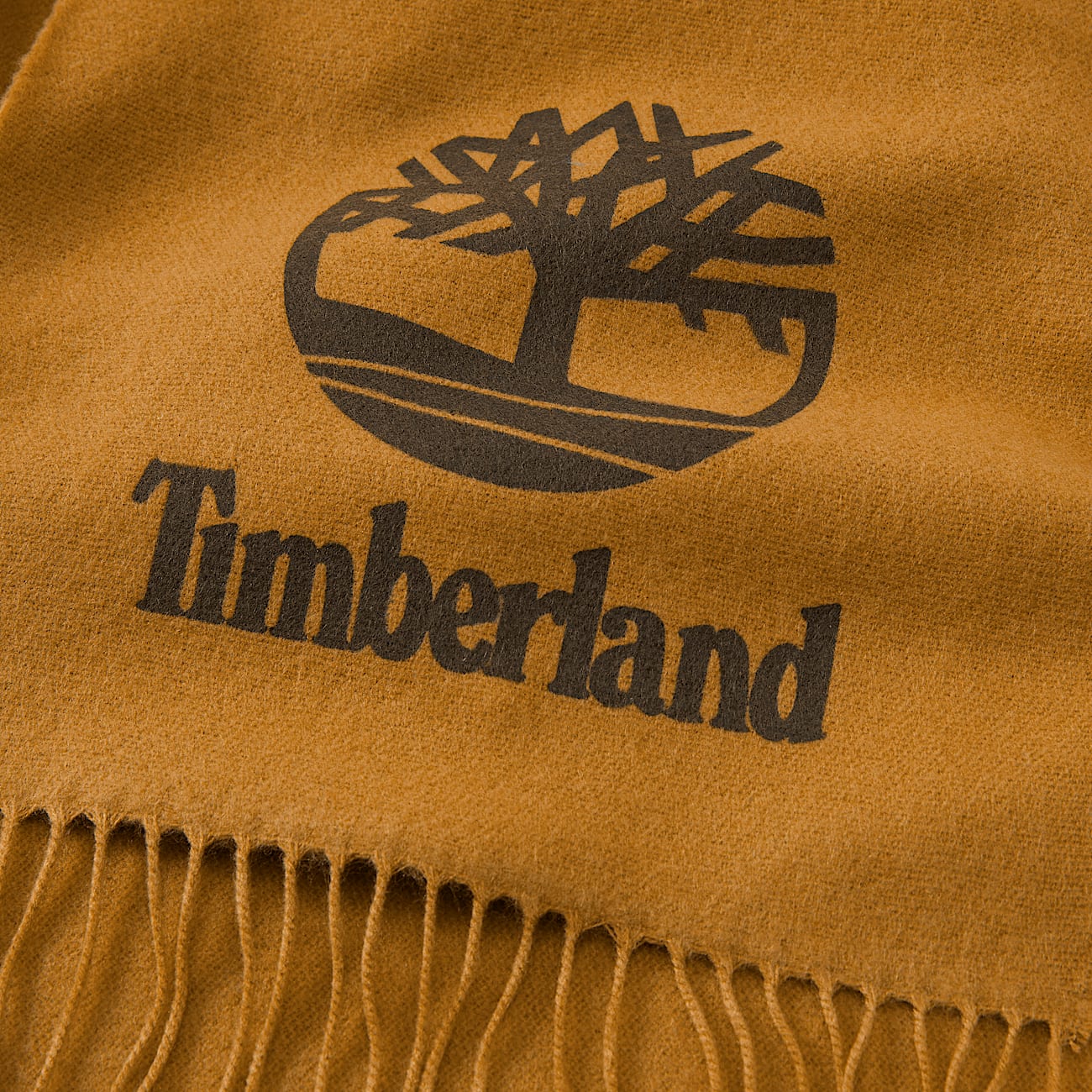 Sciarpa con Logo Stampato Yarn Dye da Uomo in giallo - 2