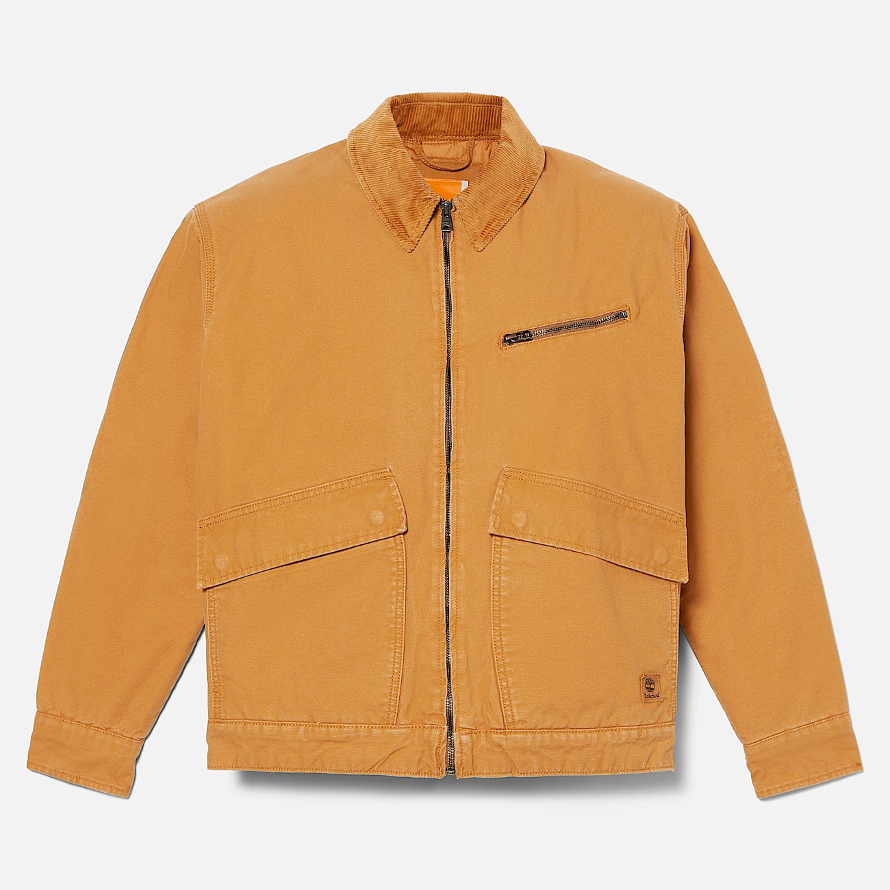 Strafford Washed Canvas Insulated Jacket for Men in Yellow