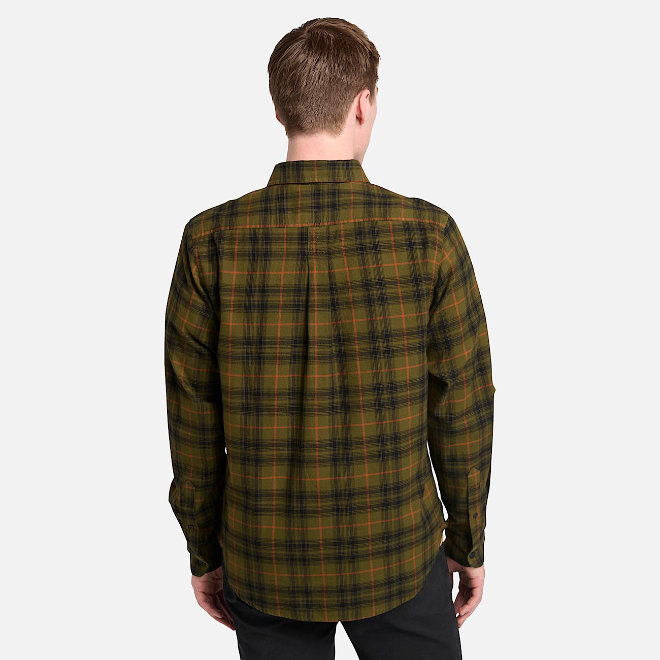 Camicia a Quadri con Tecnologia Solucell Air™ da Uomo in verde - 4