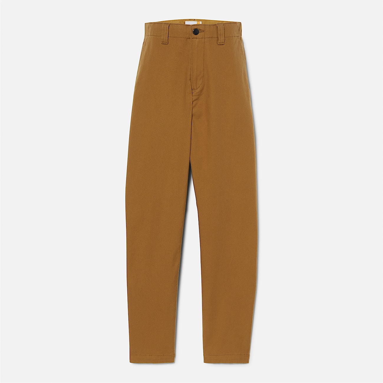 Claremont Brushed Twill Chino Trousers for Men in Dark Yellow