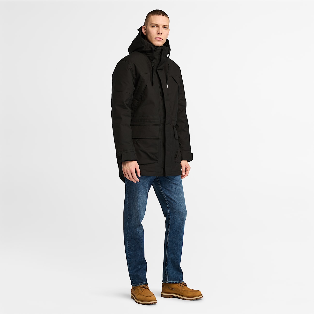 Willmington Parka for Men in Black