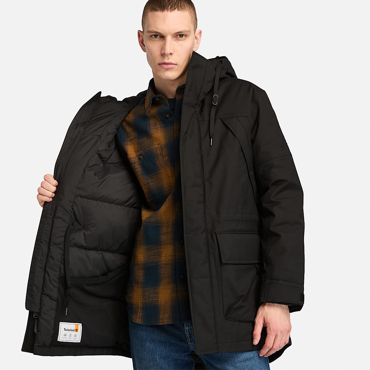 Willmington Parka for Men in Black