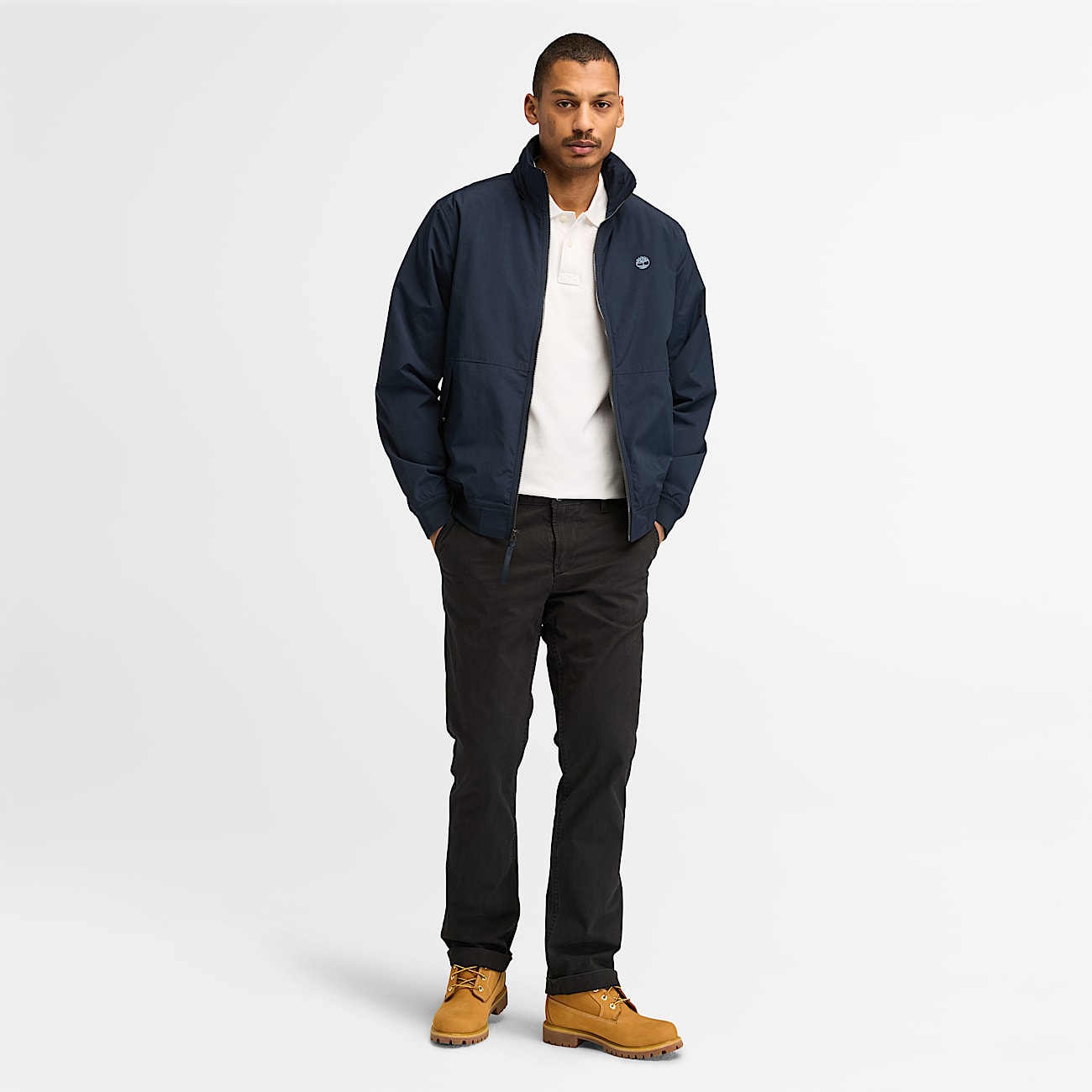 Bomber Sailor imperméable pour homme en bleu foncé - 2