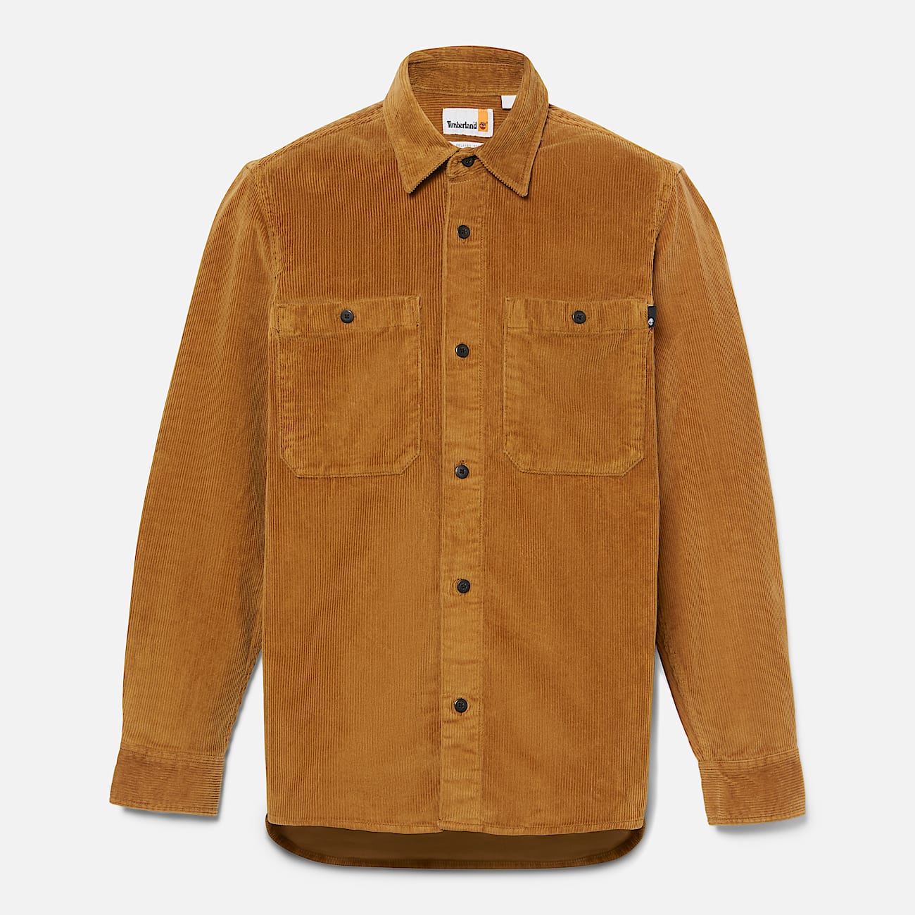 Corduroy Overshirt for Men in Dark Yellow