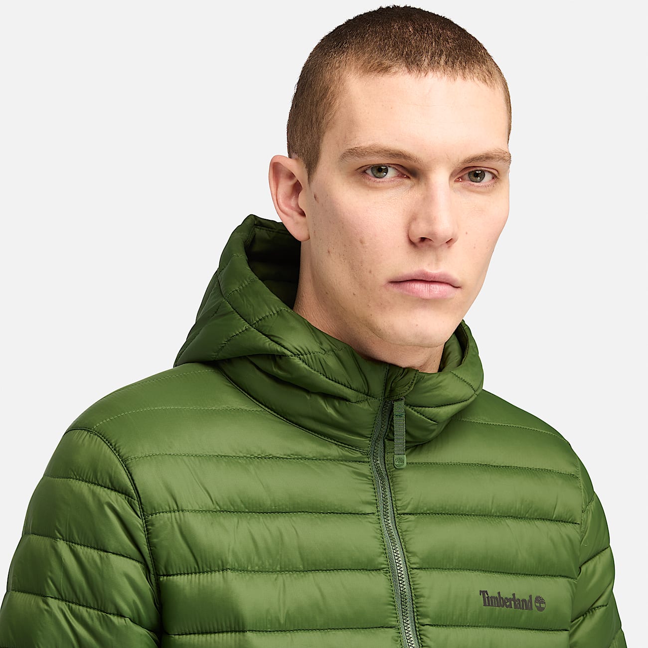 Giacca con Cappuccio Idrorepellente Resistente Axis Peak da Uomo in verde scuro - 3
