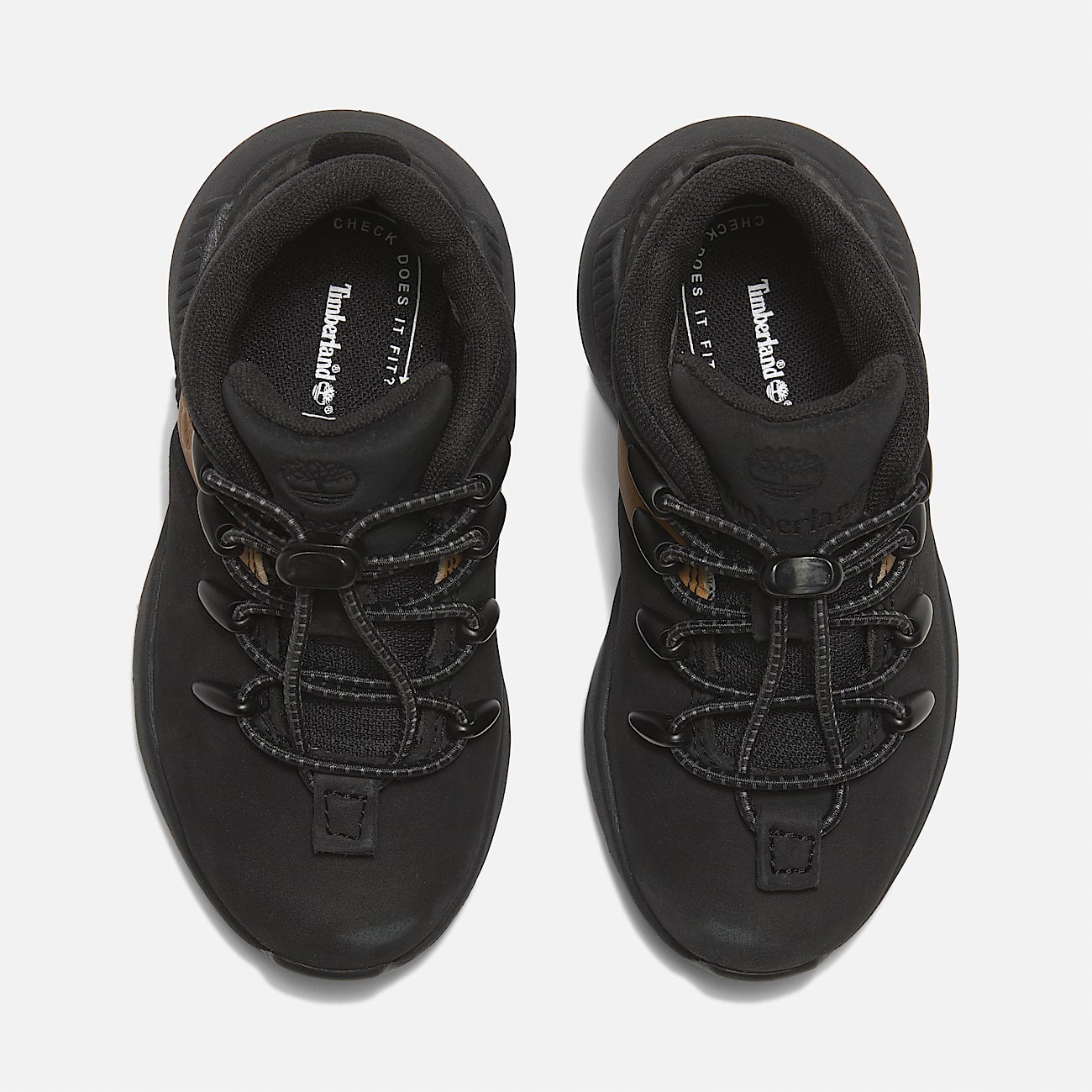 Sprint Trekker Bungee-closure Trainer for Toddler in Black/Yellow - 2