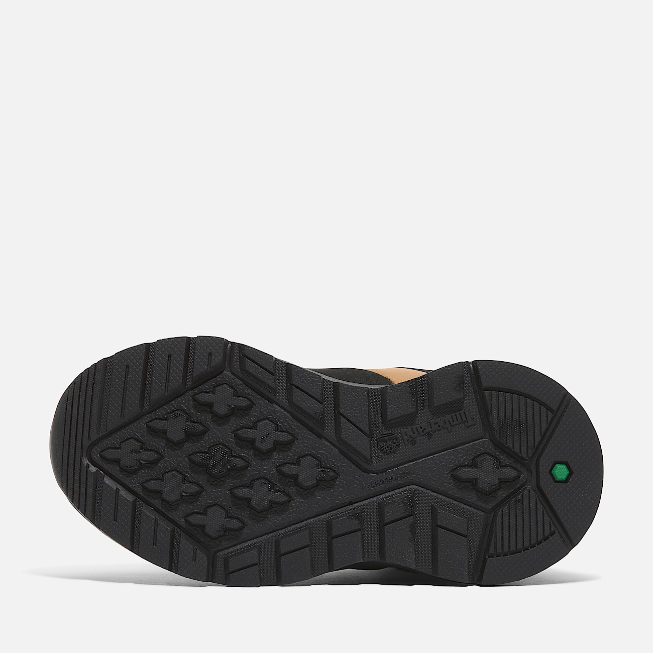 Sprint Trekker Halfhoge Vetersneaker voor peuters en kleuters in zwart/geel - 3