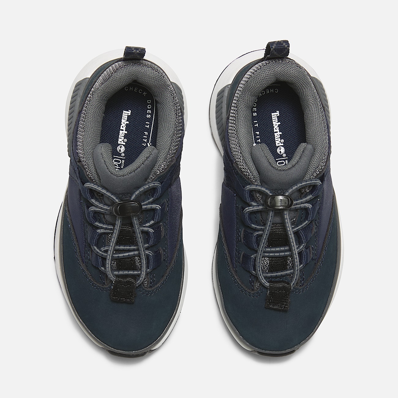 Euro Trekker Low Bungee Sneaker voor peuters en kleuters in donkerblauw - 2