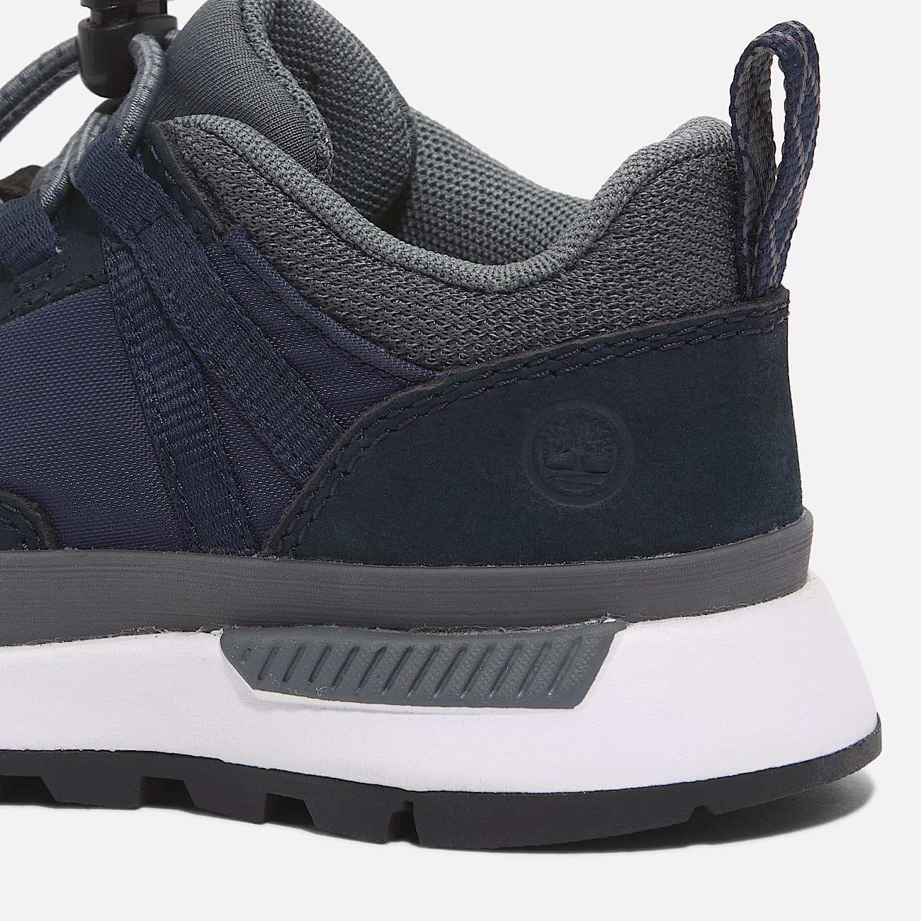 Euro Trekker Low Bungee Sneaker voor peuters en kleuters in donkerblauw - 7