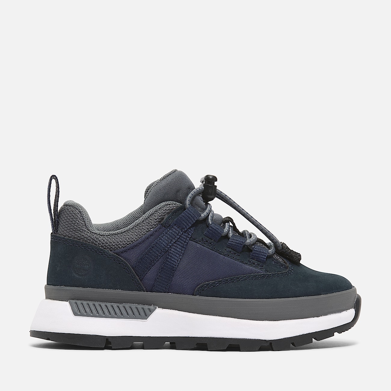 Euro Trekker Low Bungee Sneaker voor peuters en kleuters in donkerblauw - 1