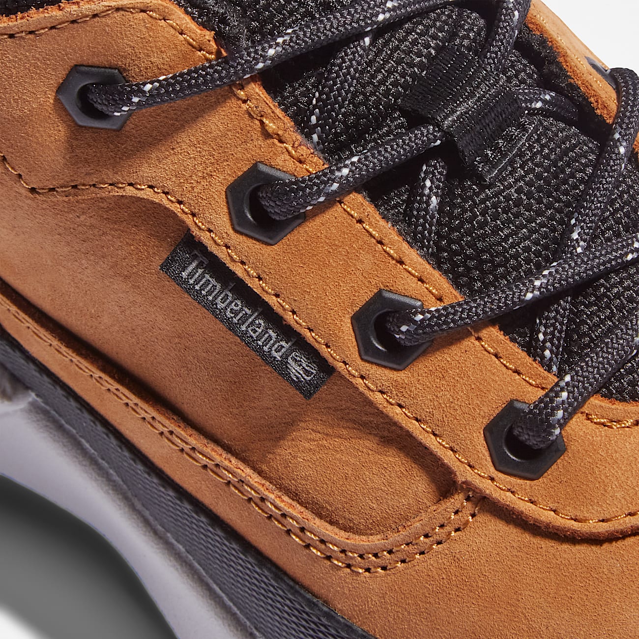 Field Trekker Lace-up Trainer for Youth in Yellow - 6