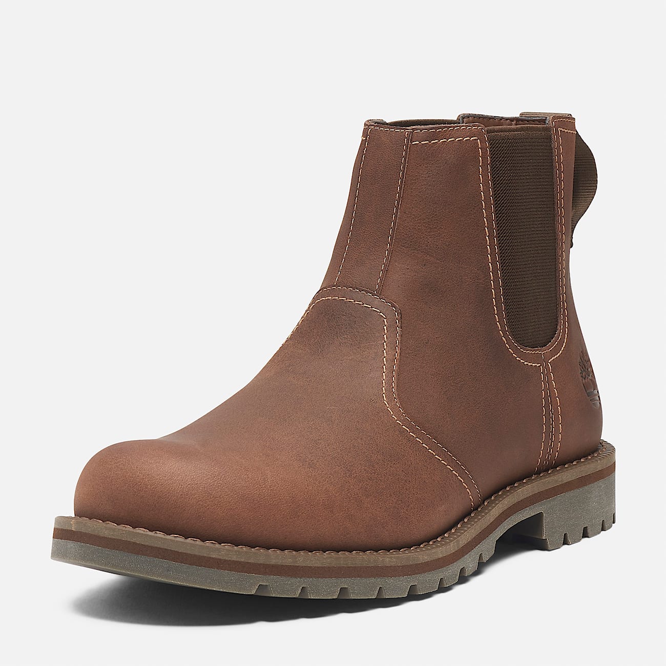 Anatomic Comfort Chelsea Natal Boots In Waxy Brown
