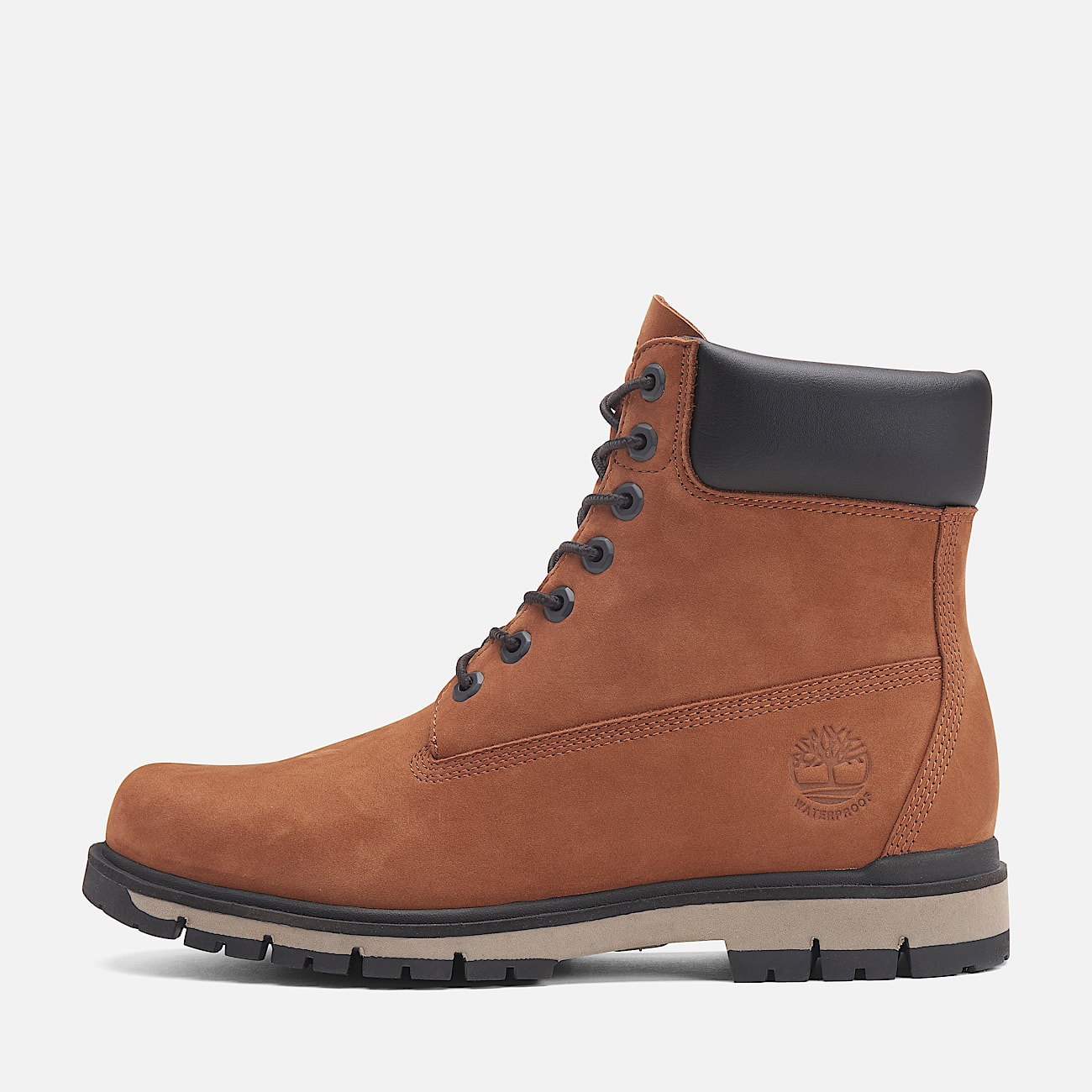 Wasserdichter halbhoher Radford Boot zum Schnüren für Herren in Orange