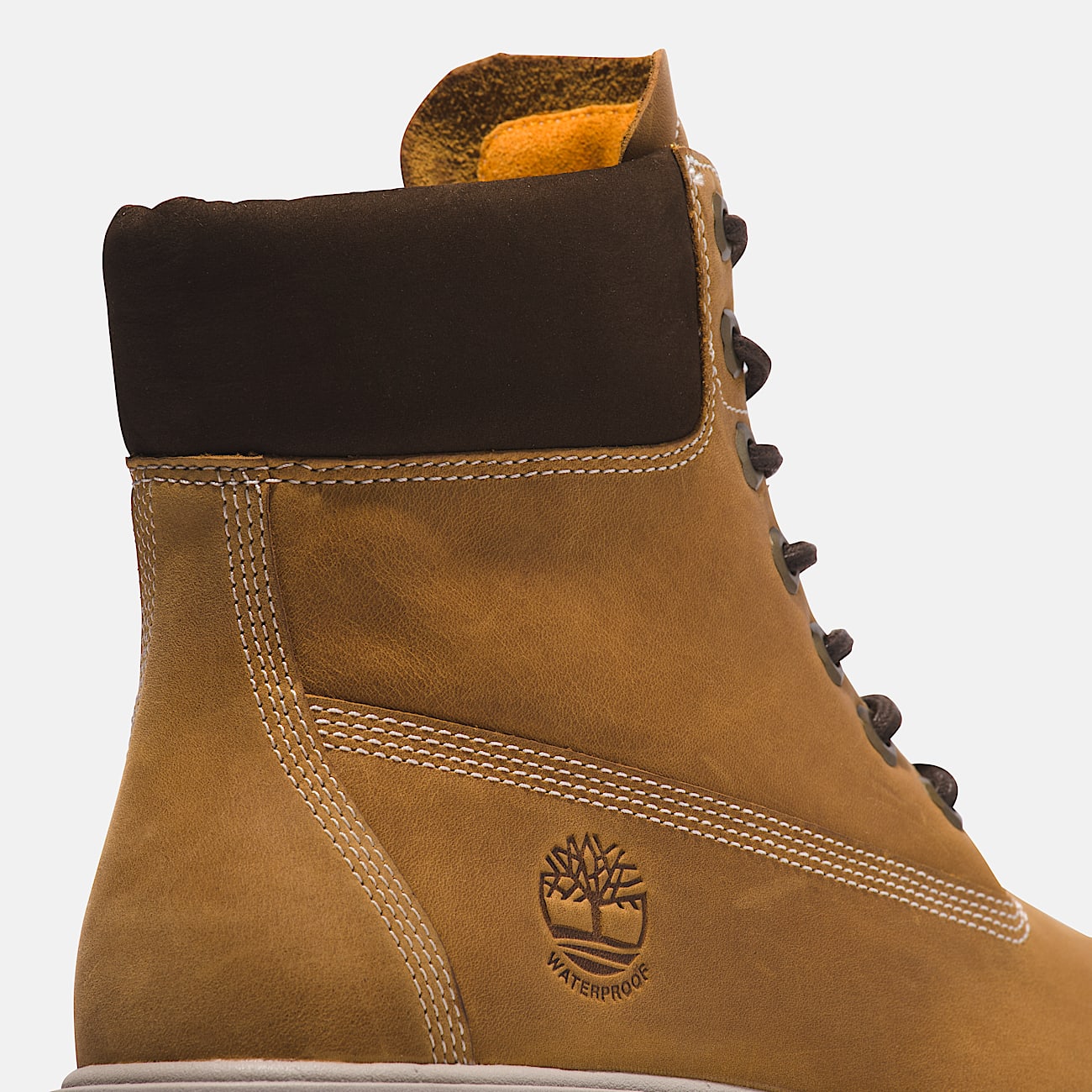 Wasserdichter halbhoher Arbor Road Boot zum Schnüren für Herren in Gelb