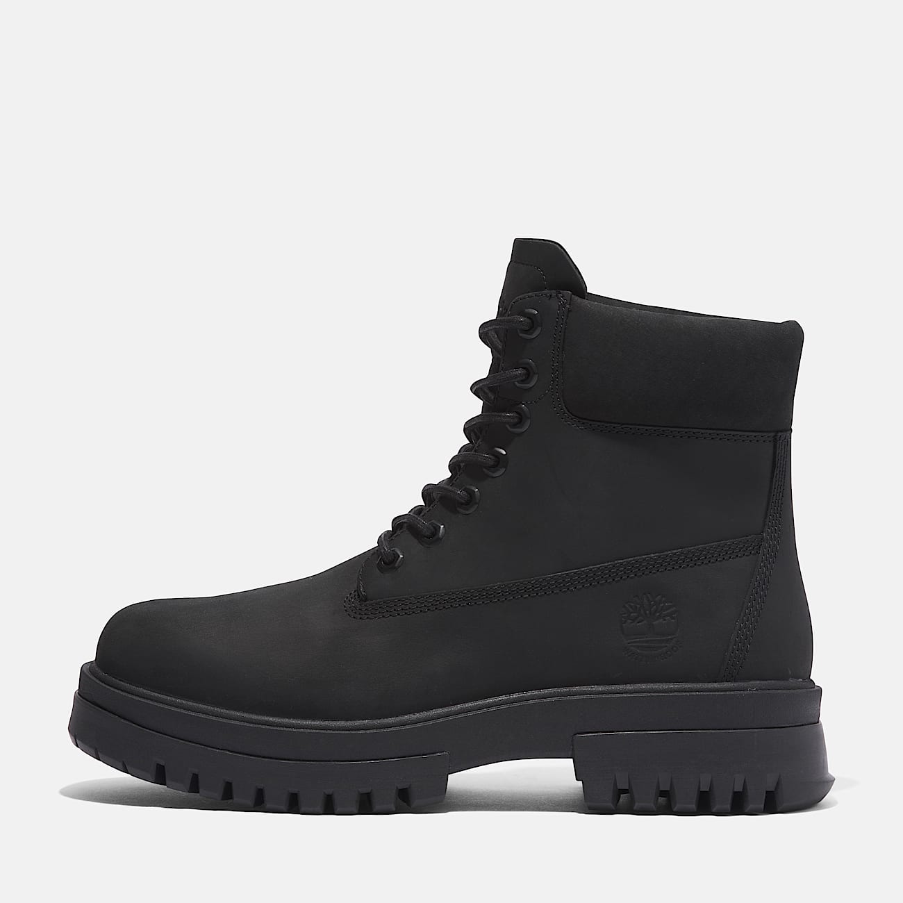 Wasserdichter halbhoher Arbor Road Boot zum Schnüren für Herren in Schwarz