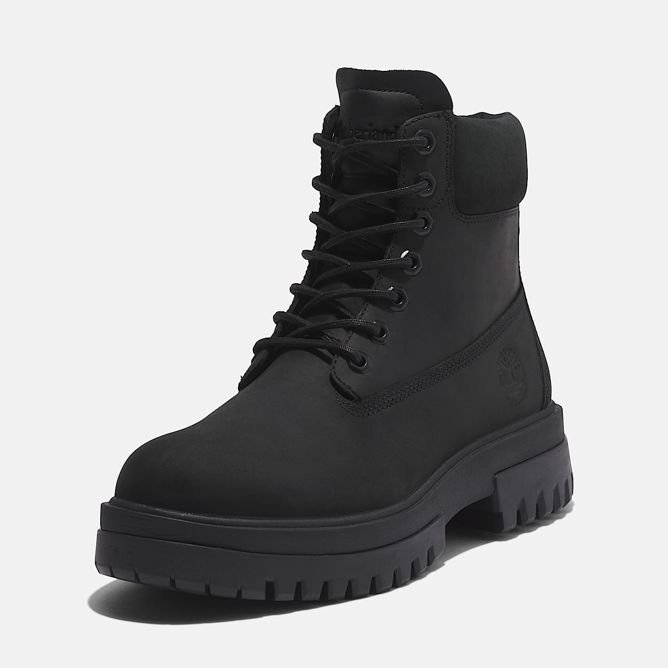 Wasserdichter halbhoher Arbor Road Boot zum Schnüren für Herren in Schwarz