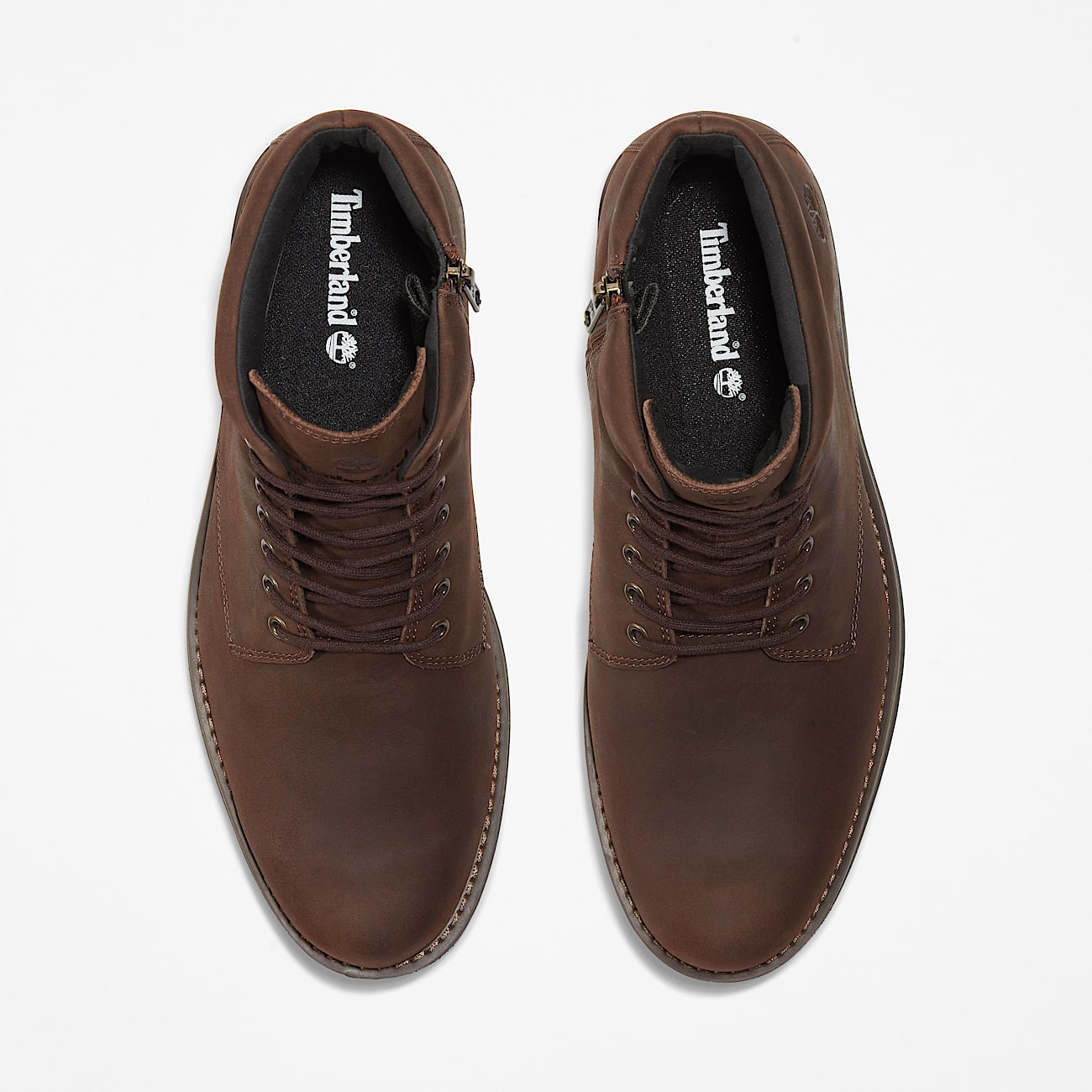 Wasserdichter halbhoher Alden Brook Boot mit Reißverschluss für Herren in Dunkelbraun - 2