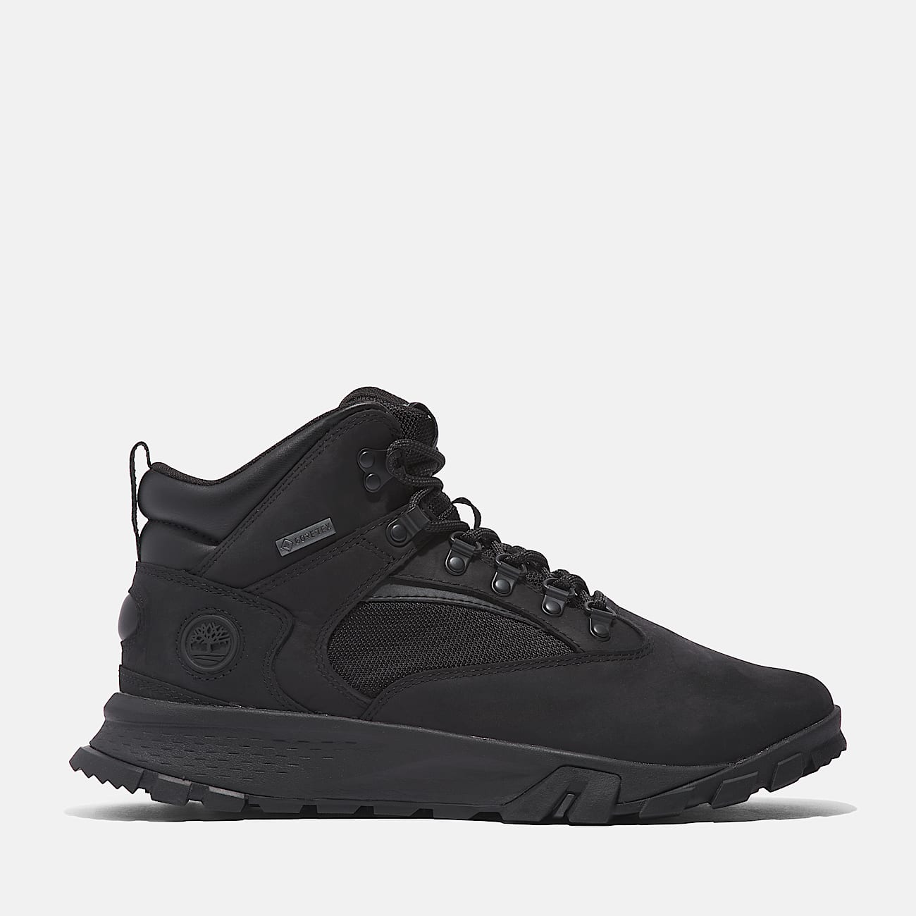 Scarpa Hiker Stringata in GORE-TEX Mt Lincoln Mid da Uomo in colore nero monocromatico