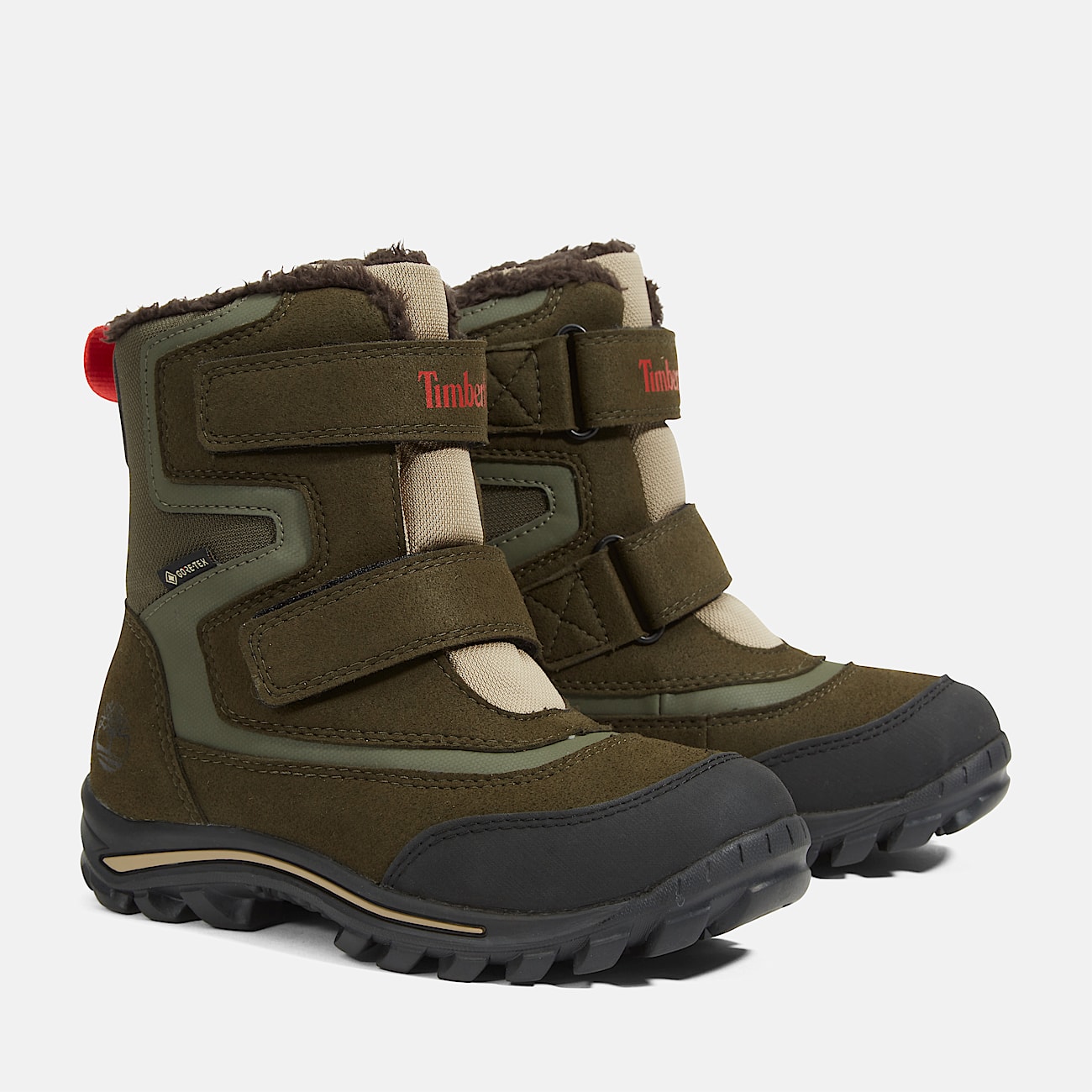 Gortex Loop Chillberg Mid Hook & Loop Snow Boot with Gore-Tex® Bootie for Youth in ...
