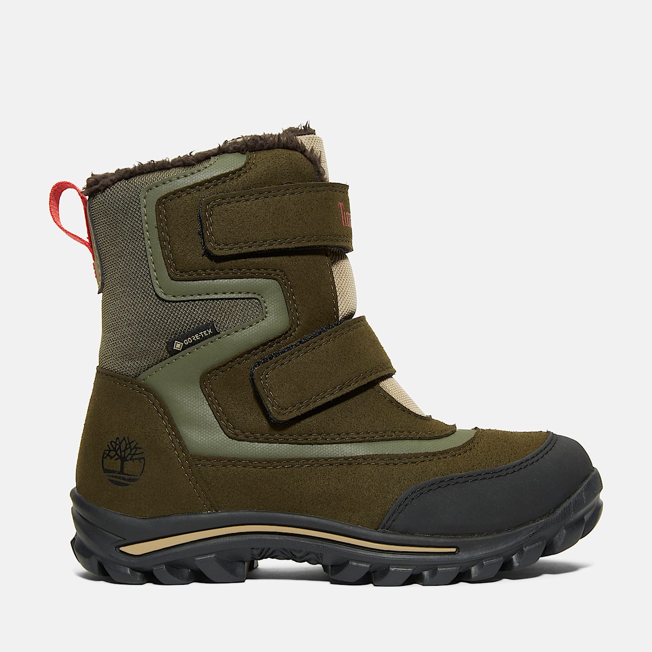 Gortex Loop Chillberg Mid Hook & Loop Snow Boot with Gore-Tex® Bootie for Youth in ...
