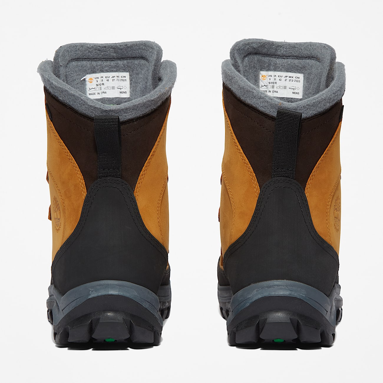 Chillberg Wasserdichte Winterstiefel für Herren in Gelb - 5