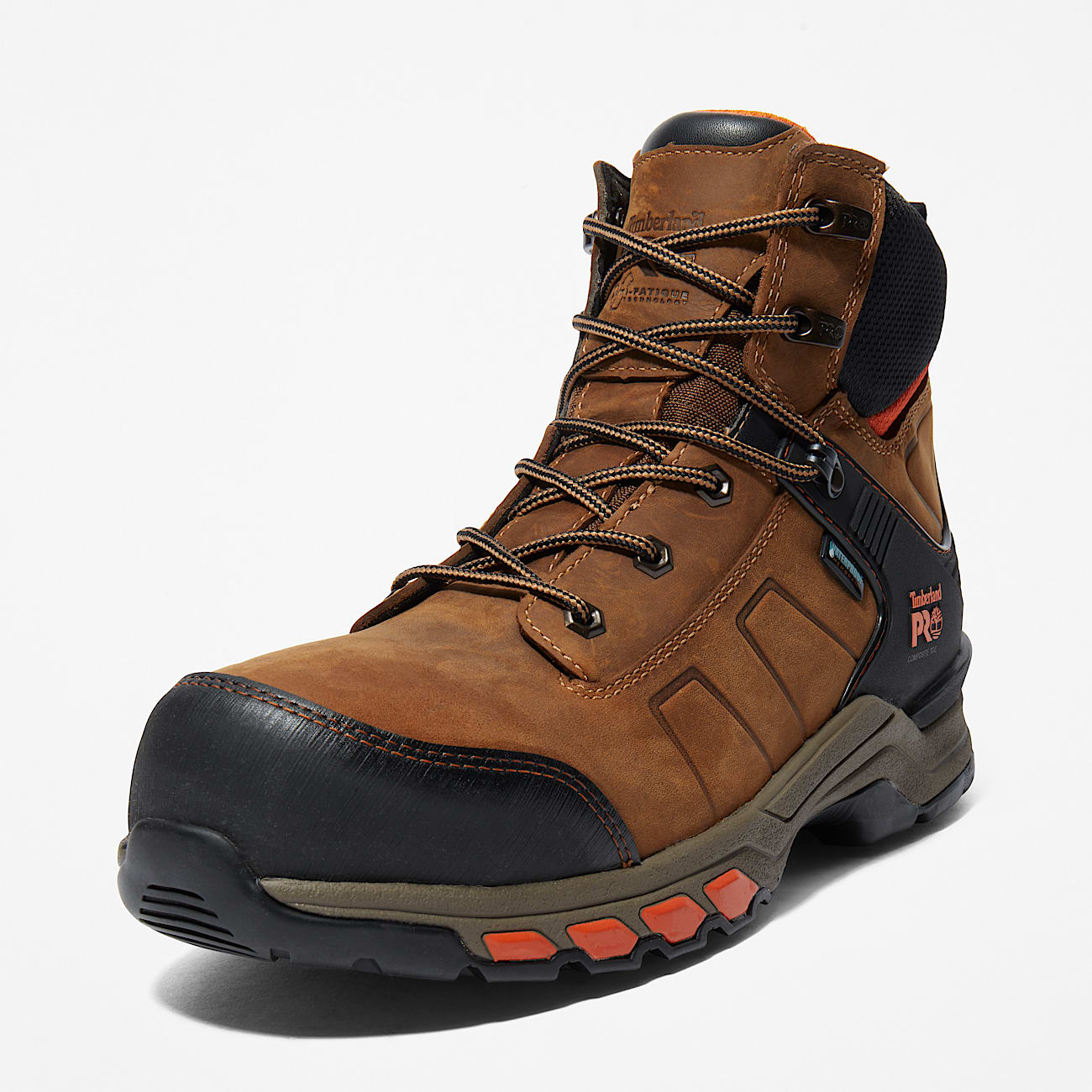 Timberland PRO® Hypercharge 6" Waterproof Composite Toe Work Boot for Men in Brown - 9