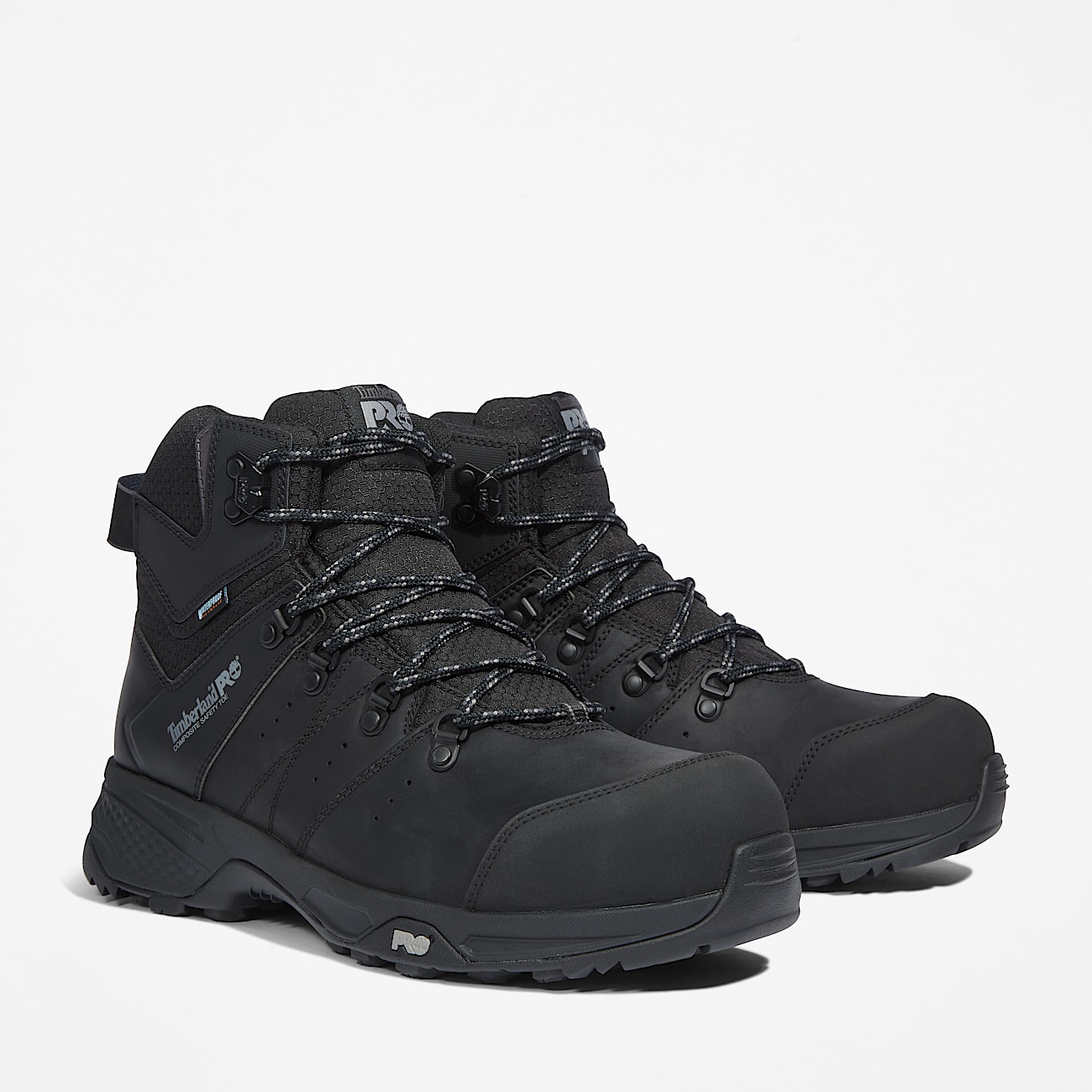 Stivale da Lavoro con Puntale in Composito Switchback da Uomo in colore nero - 4