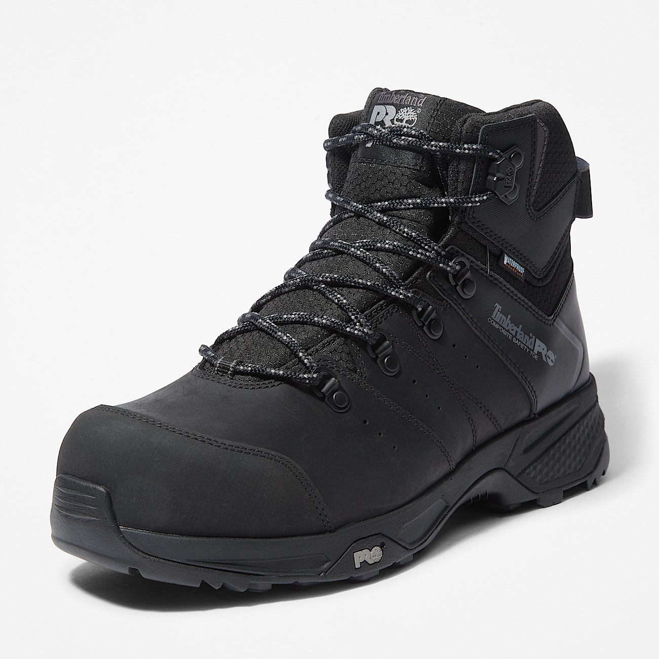 Stivale da Lavoro con Puntale in Composito Switchback da Uomo in colore nero - 9