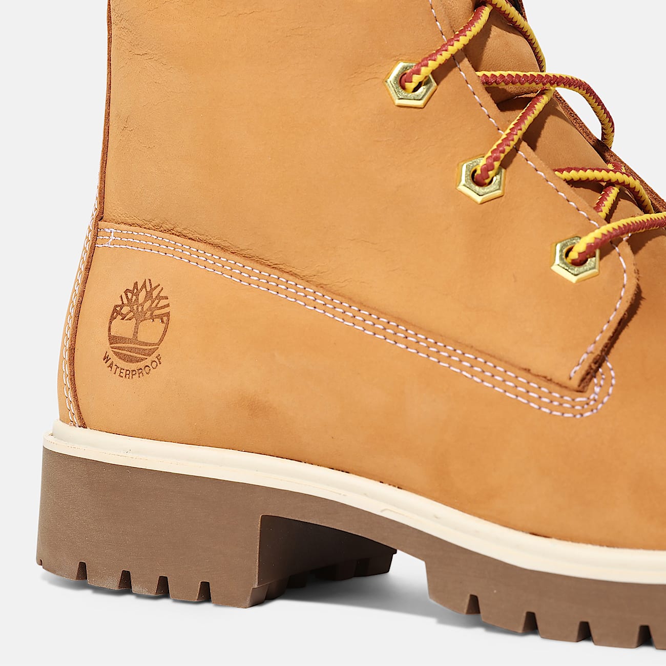 Timberland Premium 14-Inch Waterdichte Veterboot voor dames in geel - 7