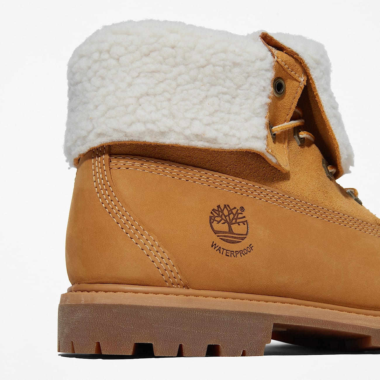 Timberland® Warm-Lined Waterproof Roll-Top Boot for Women in Yellow - 7