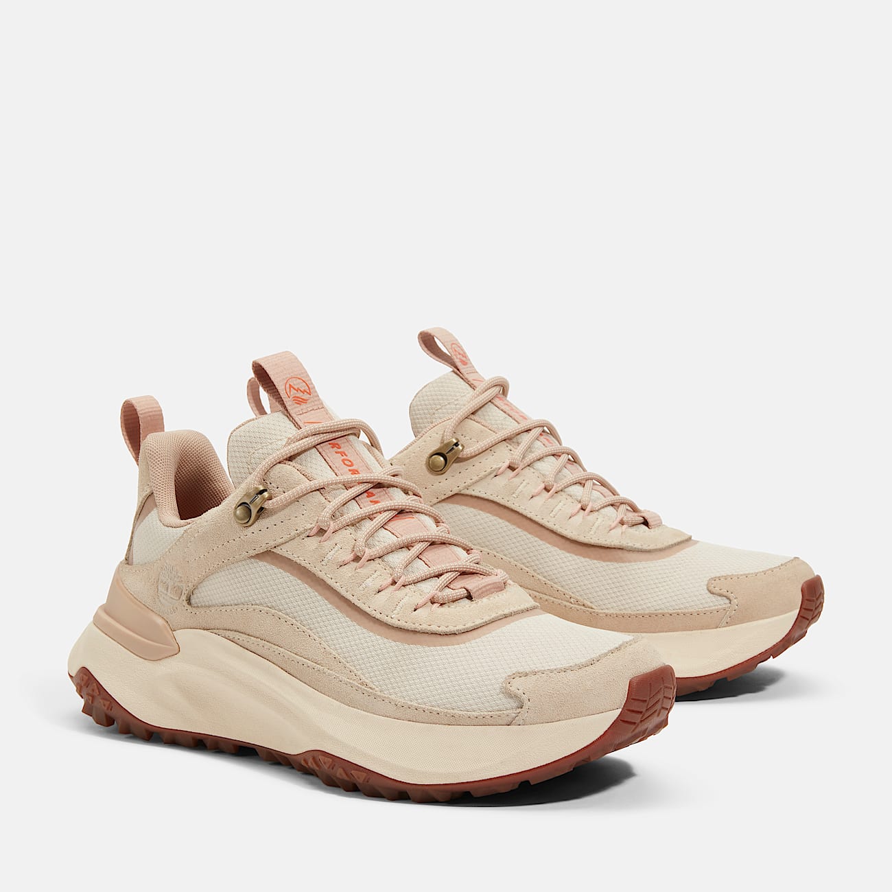 Wasserdichter Motion Access Low-Top-Sneaker zum Schnüren für Damen in Hellpink