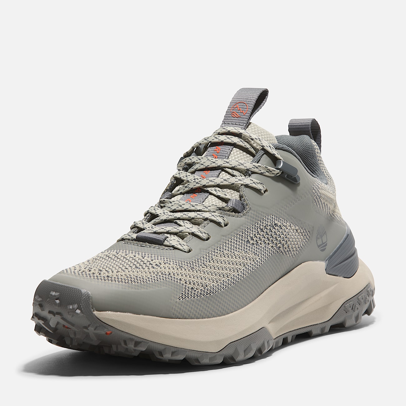 Motion Access Low Lace-up Trainer for Men in Grey/Beige - 9