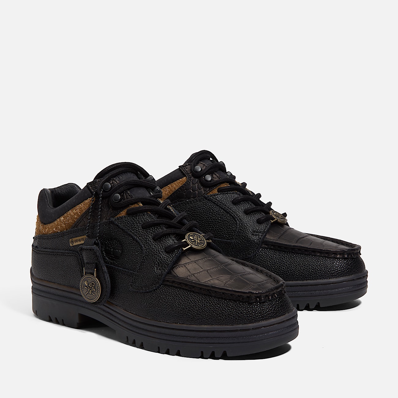 数量は多 Aimé X Timberland® Leon with shoe Toe Moc Up Lace Mid Dore 靴