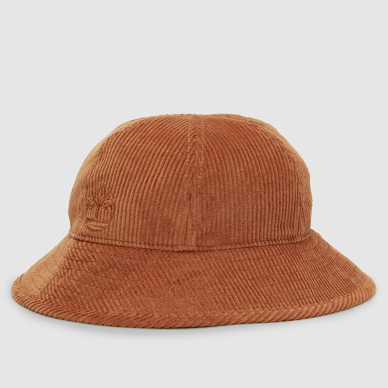 Cappello da Pescatore in Velluto a Coste Round Top All Gender in arancione - 1