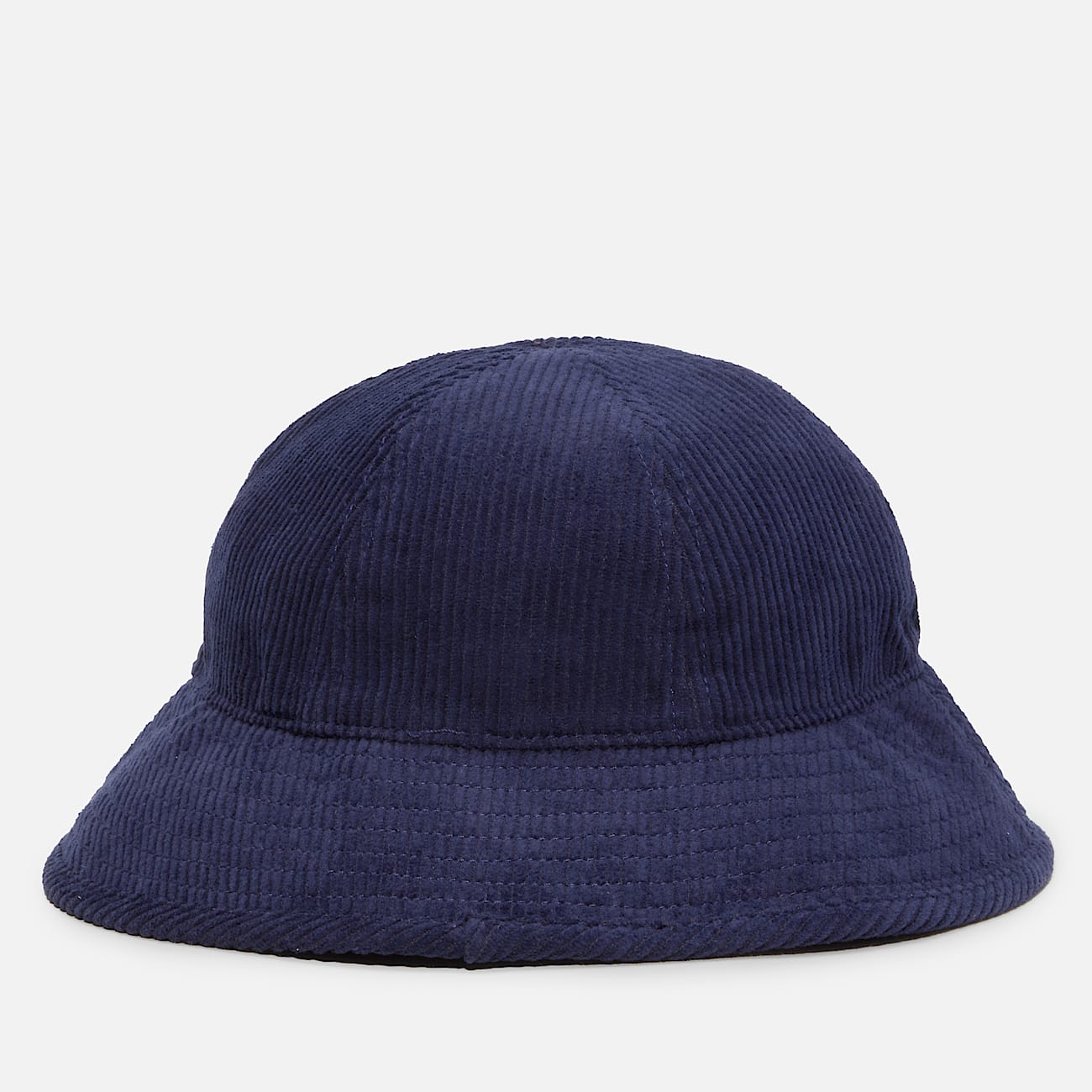 Cappello da Pescatore in Velluto a Coste Round Top All Gender in blu scuro - 2