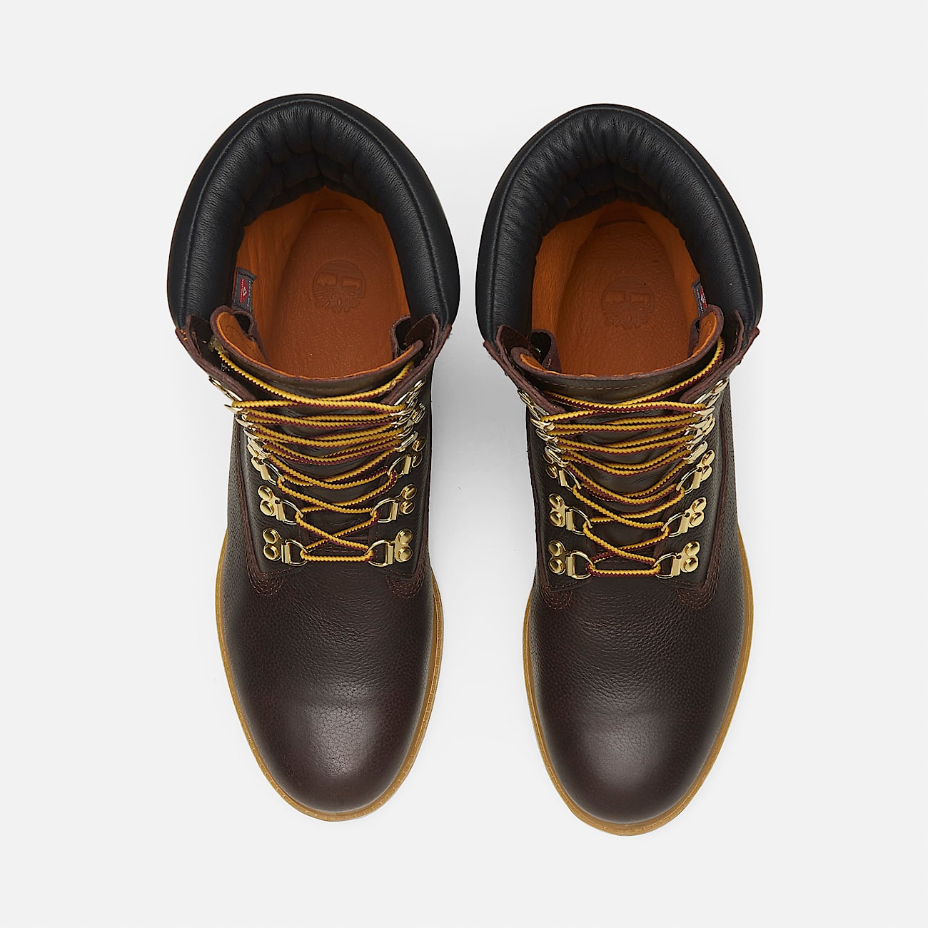 Timberland® Premium Espresso Tall Lace-Up Waterproof Boot for Men in Dark Brown/Black