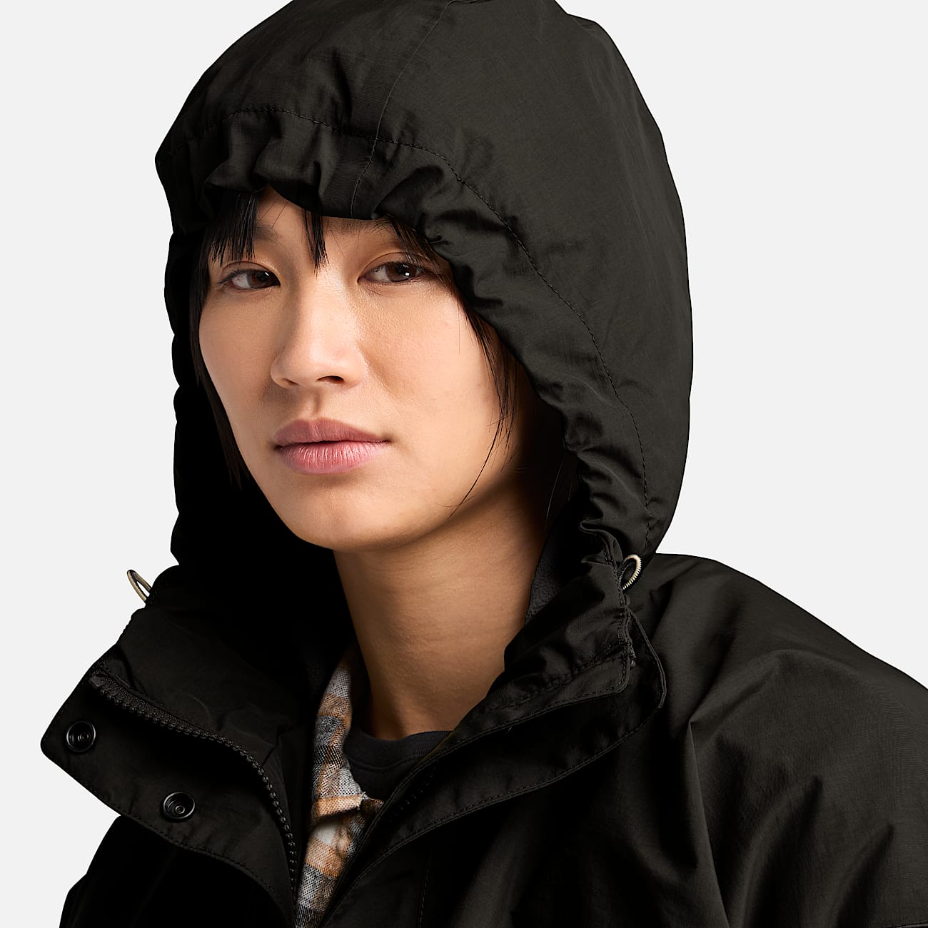 Wasserabweisende Winnick Jacke mit Fleecefutter für Damen in Schwarz