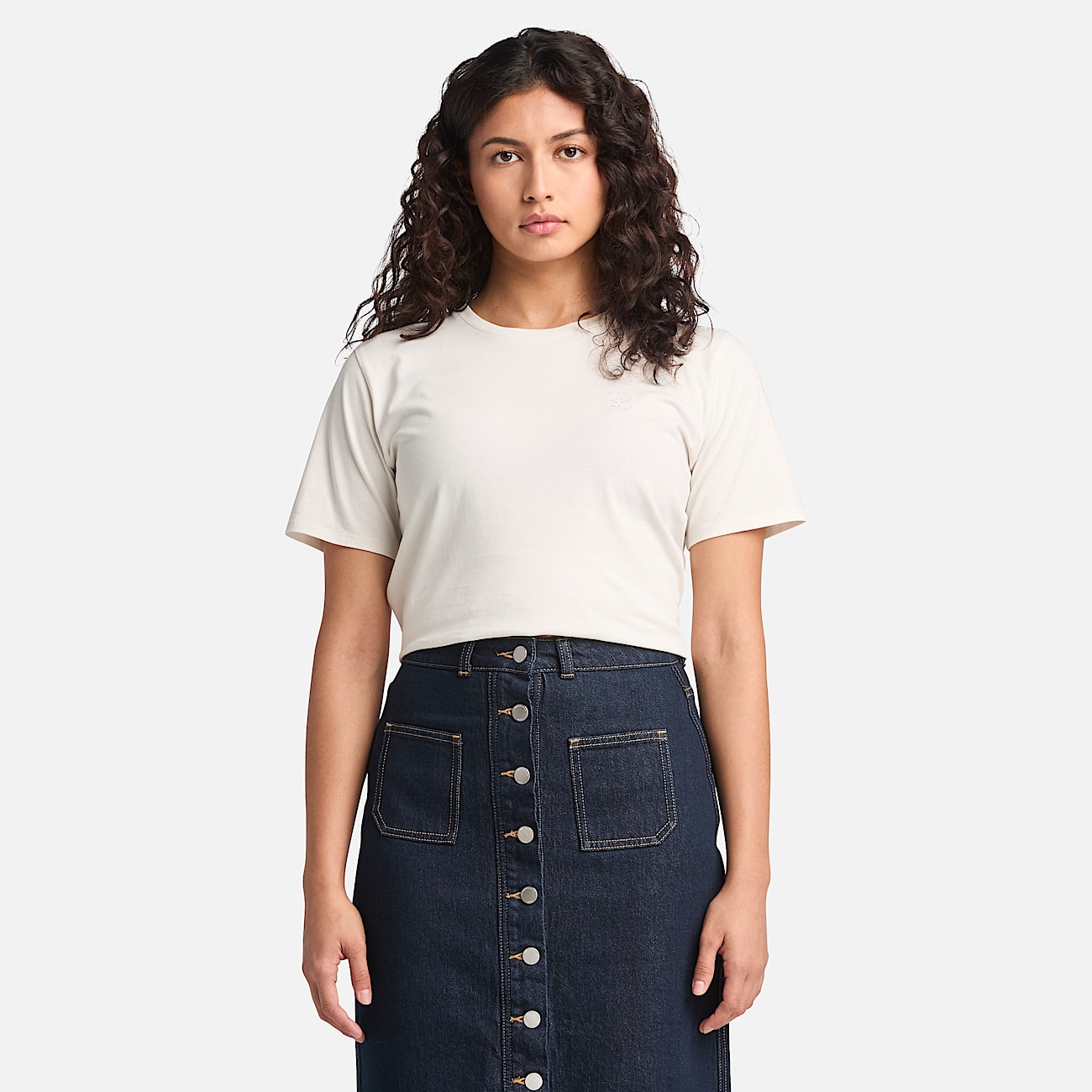 Dunstan T-Shirt for Women in White - 1