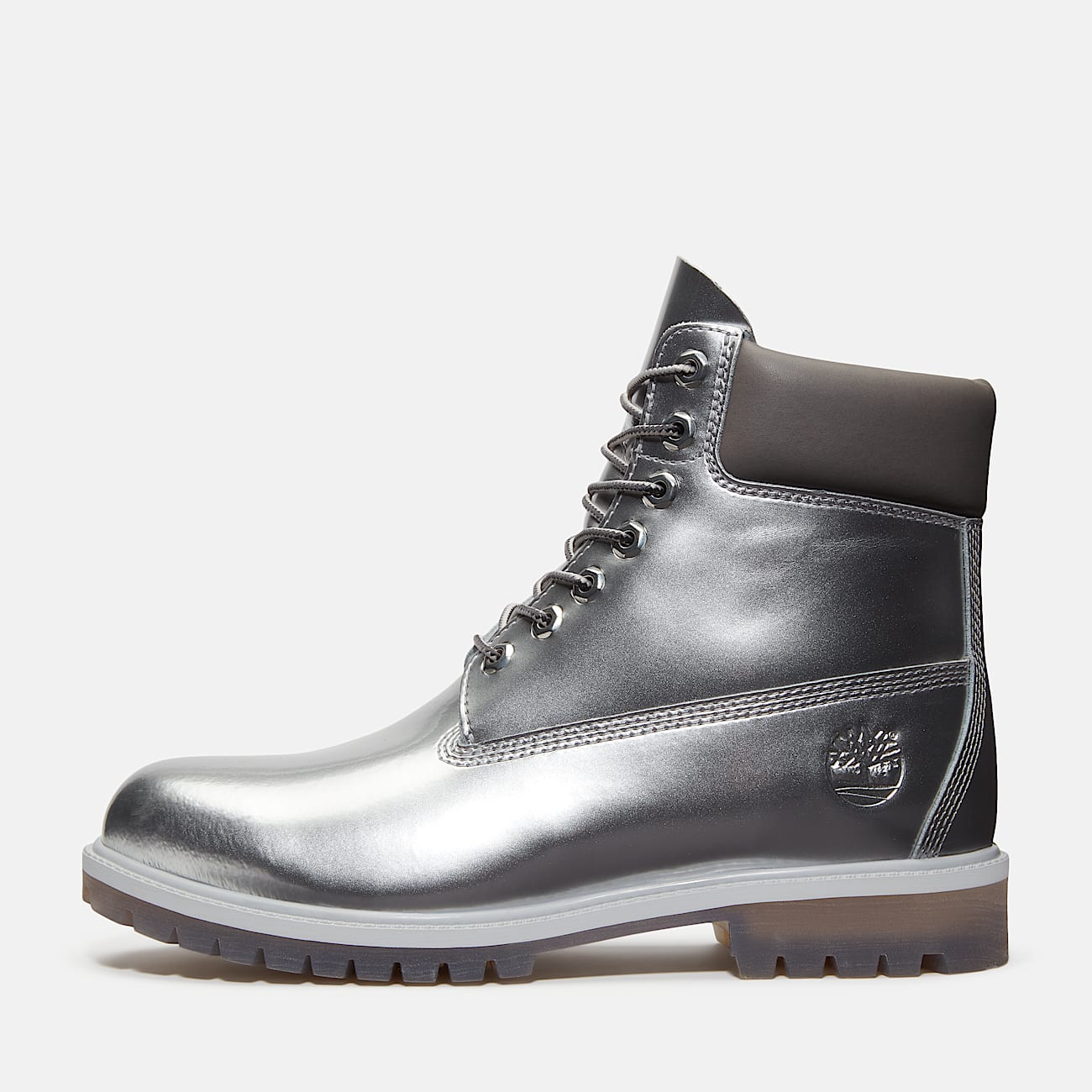 Timberland® X Veneda Carter 6” Lace Up Waterproof Boot for Men in Silver
