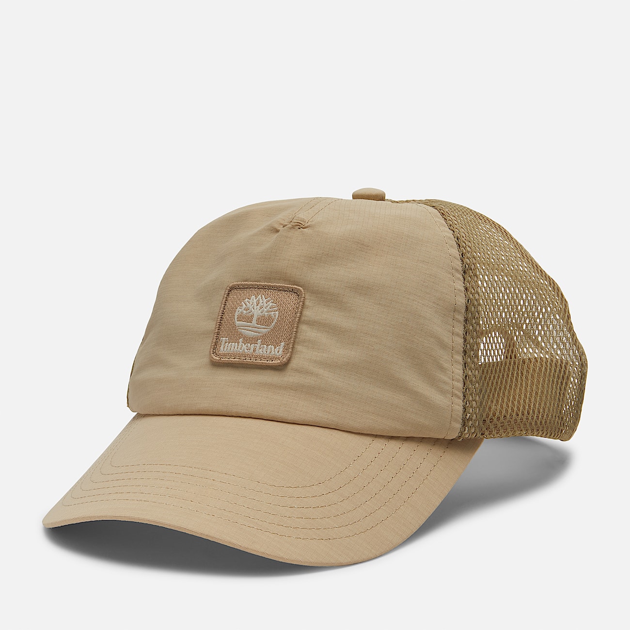 Casquette Trucker structurée souple en beige - 1