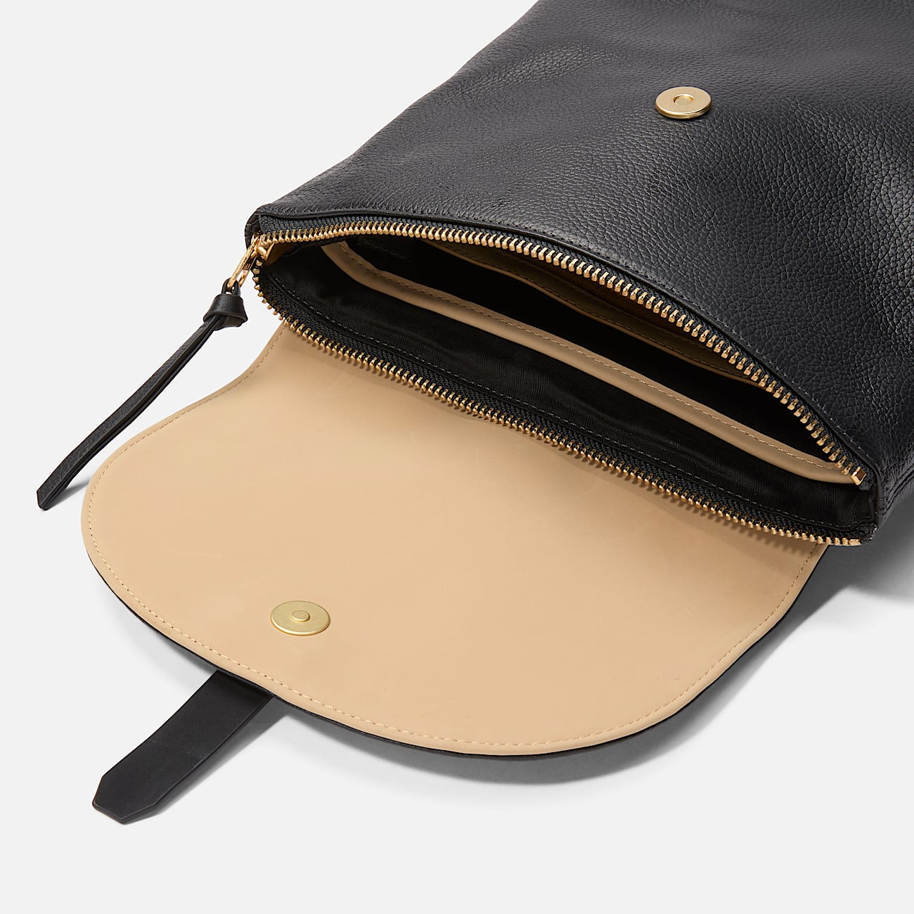 Tuckerman Leather Backpack for Women in Black - 2
