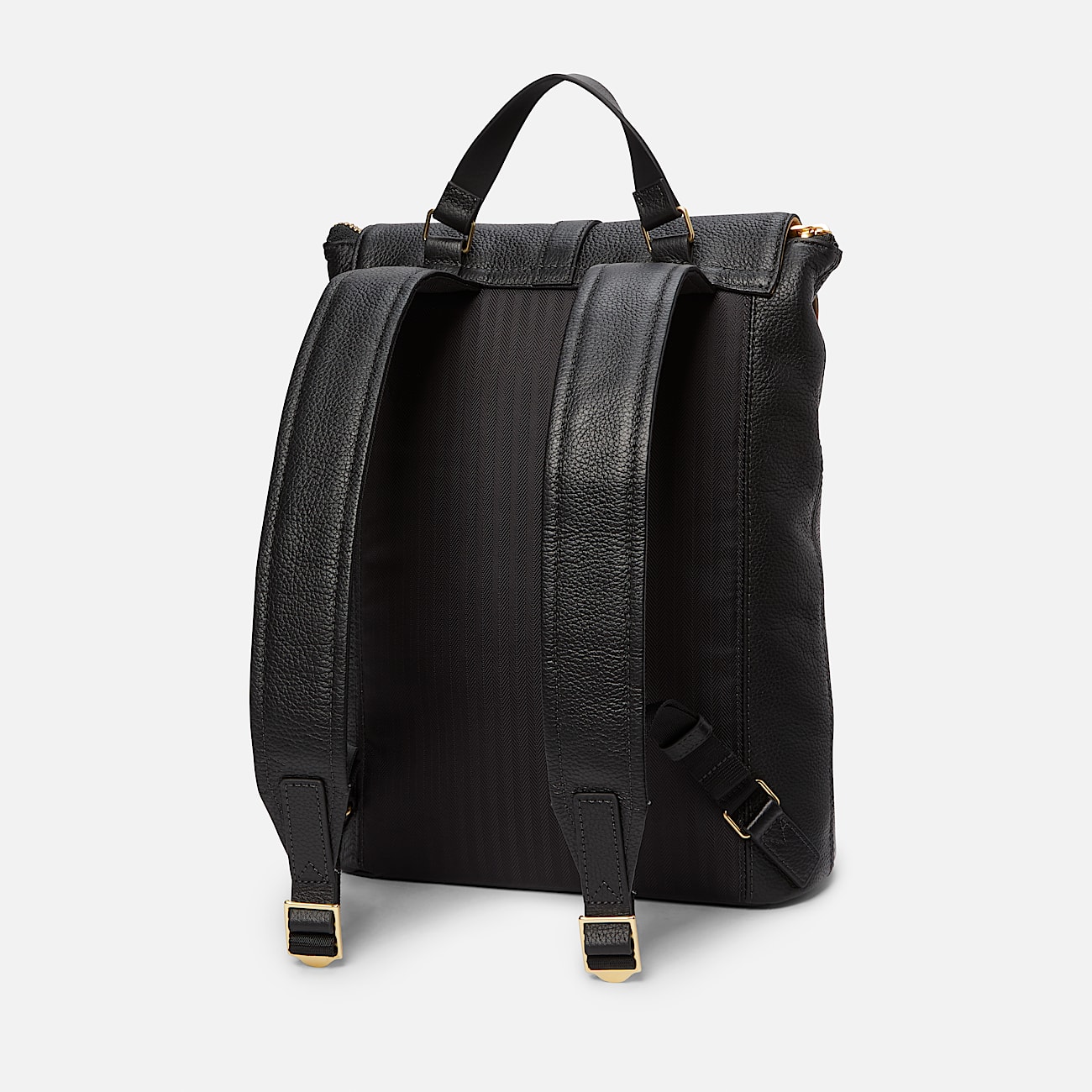 Tuckerman Leather Backpack for Women in Black - 3
