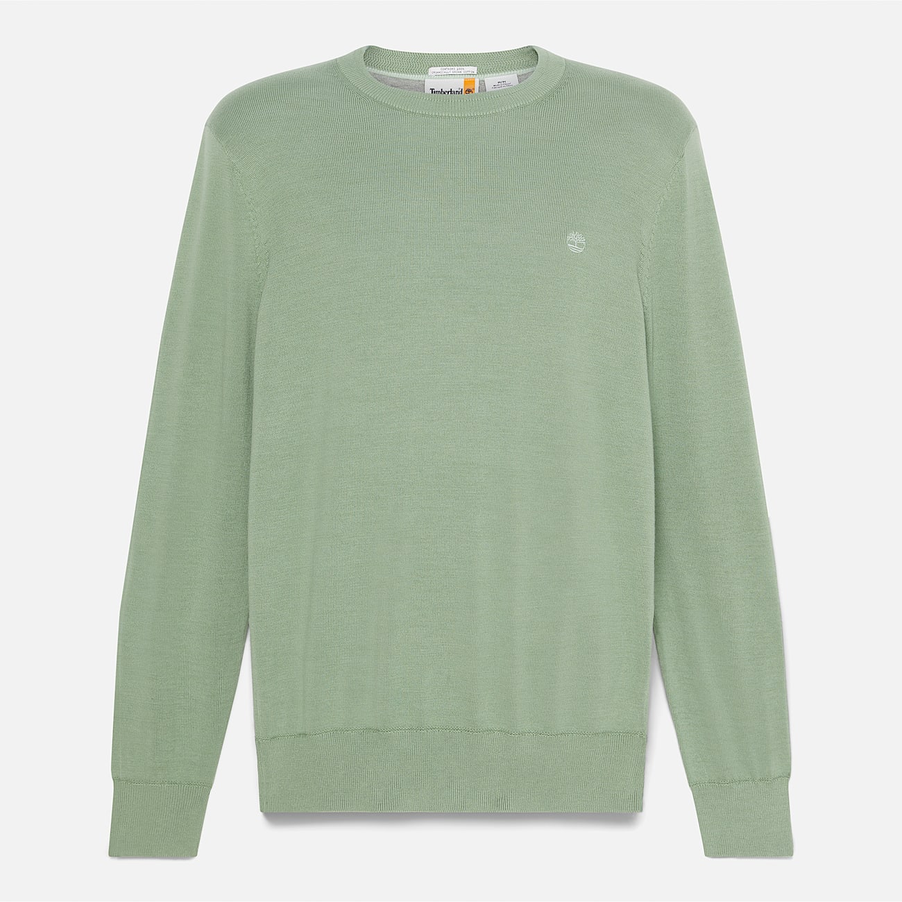 Garngefärbter Williams River Pullover aus Baumwolle für Herren in Grün - 5