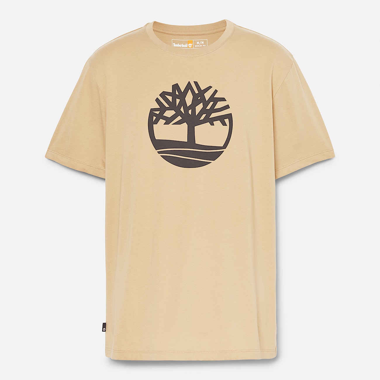 T-shirt Kennebec River Tree Logo para Homem em bege - 5