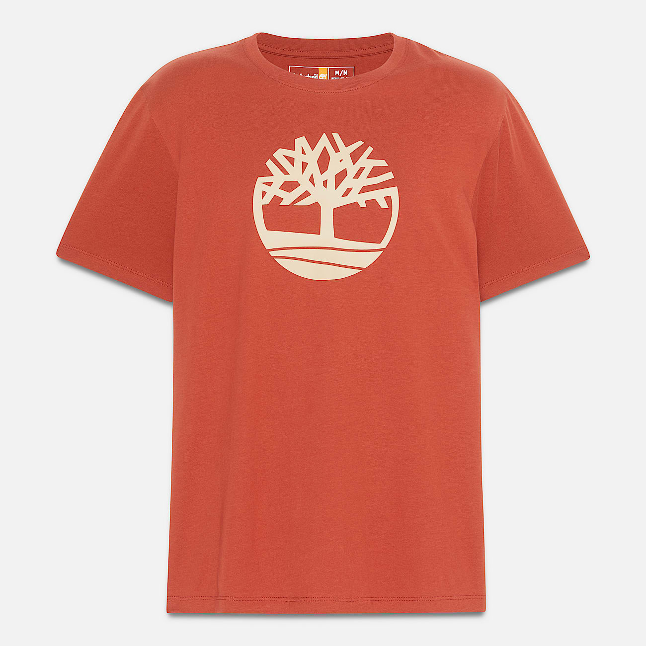 Kennebec River T-Shirt mit Baum-Logo für Herren in Rot