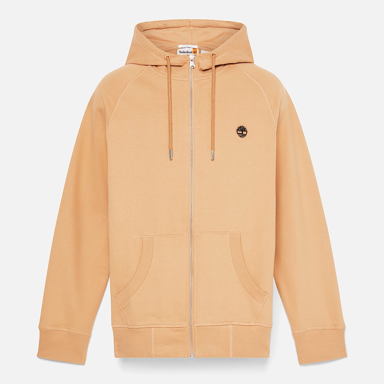 Felpa con Cappuccio e Zip Intera Loopback Exeter River da Uomo in giallo - 5