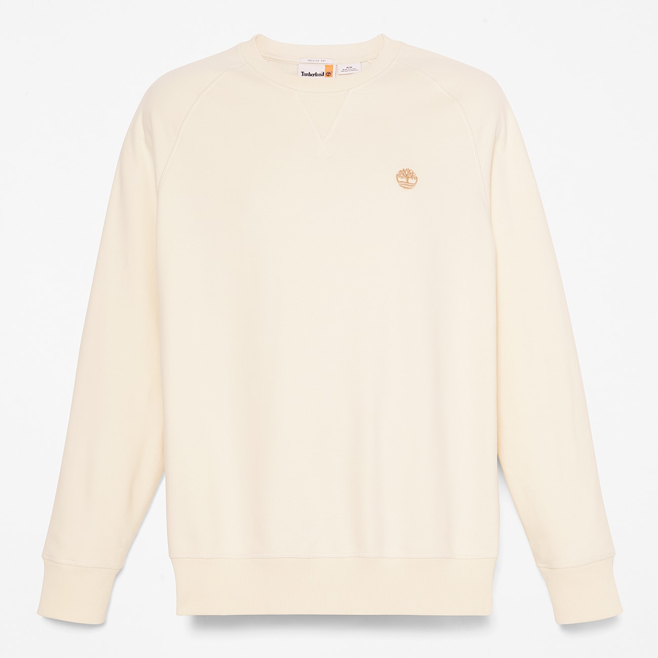 Felpa Girocollo Loopback Exeter River da Uomo in beige chiaro