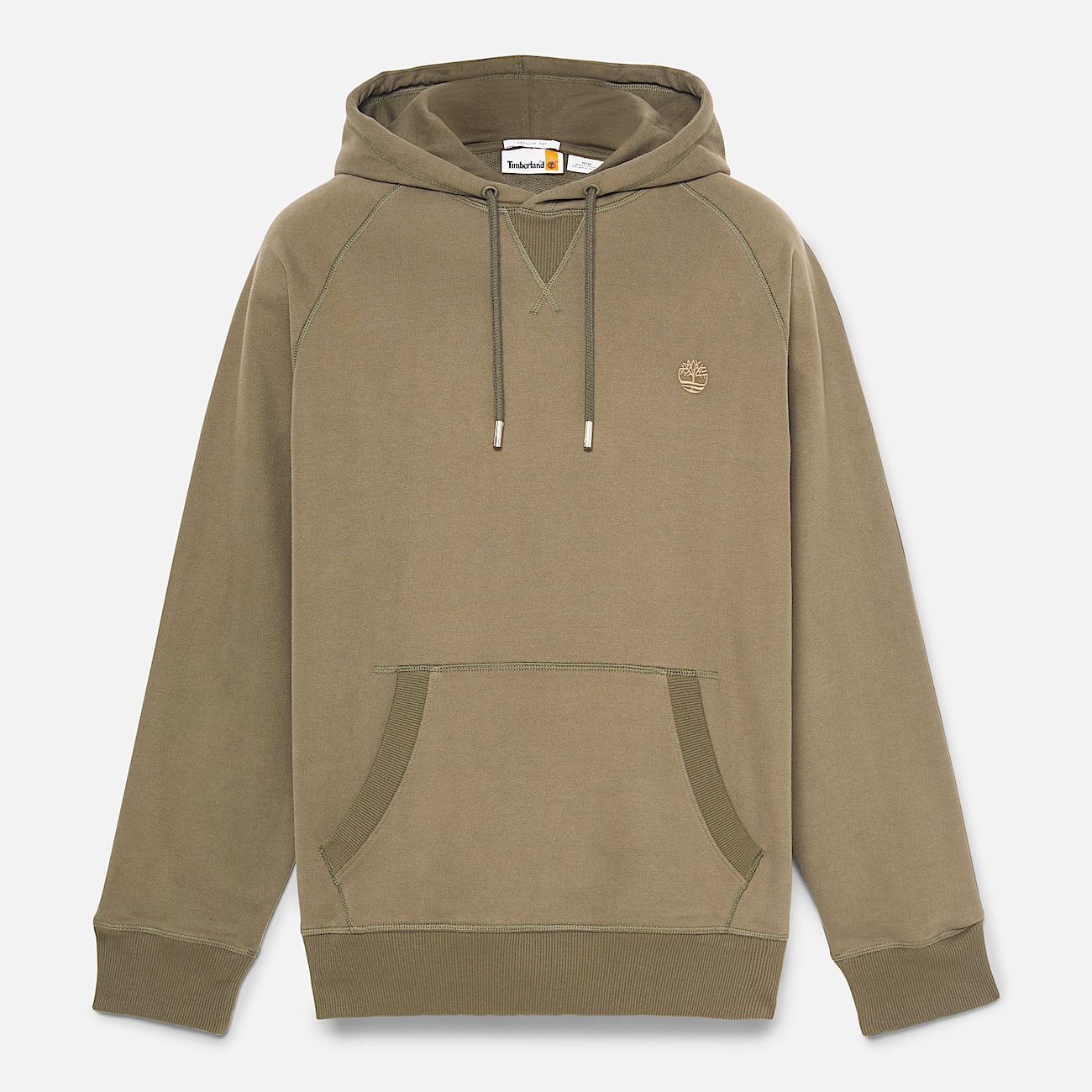 Felpa con Cappuccio Loopback Exeter River da Uomo in verde - 5