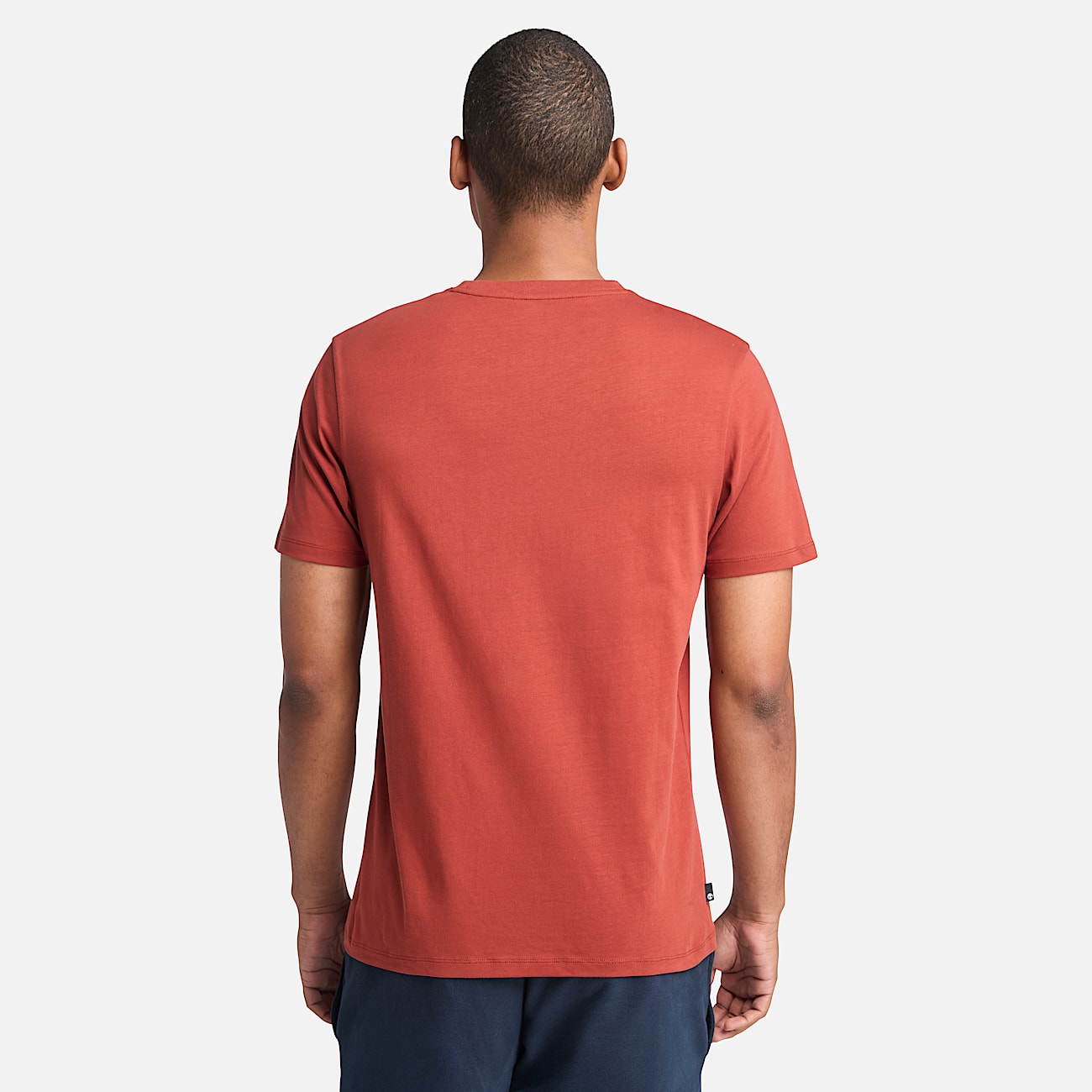 Kennebec River Linear Logo-T-Shirt für Herren in Rot - 4