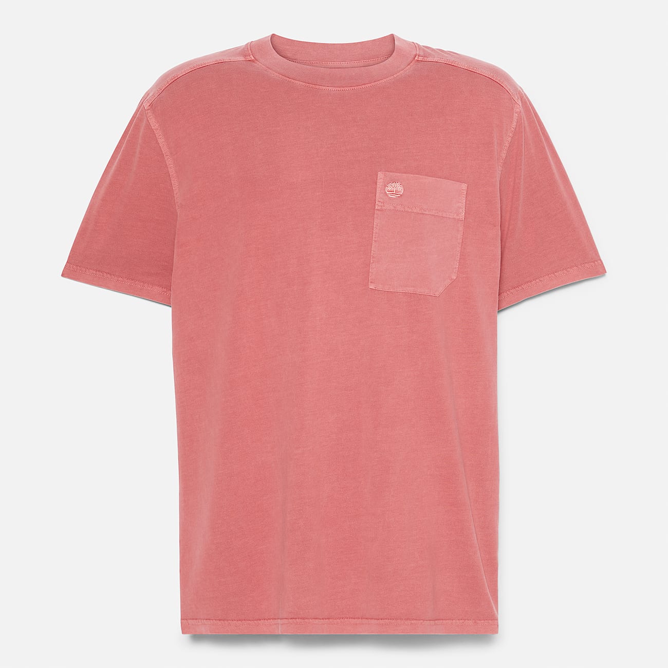 Merrymack River T-Shirt mit Stückfärbung für Herren in Rot - 5